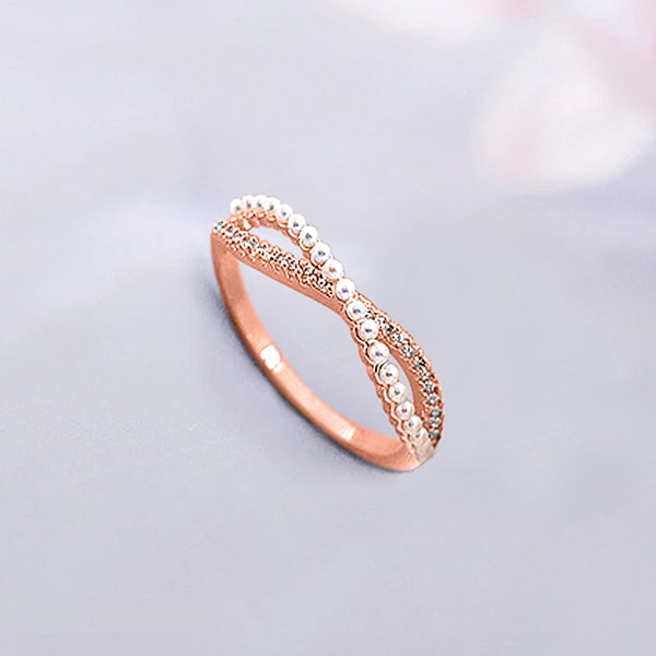 The Pearl Cascade Ring