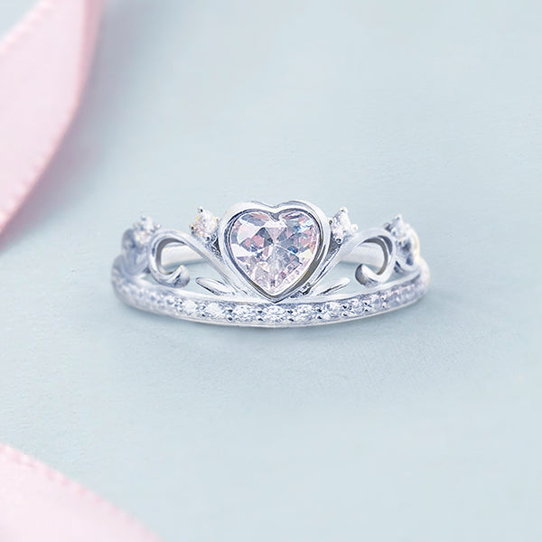 The Tiara Heart Ring