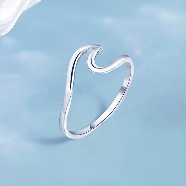 The Gentle Wave Ring