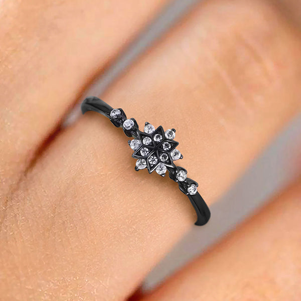 The Little Snowflake Ring