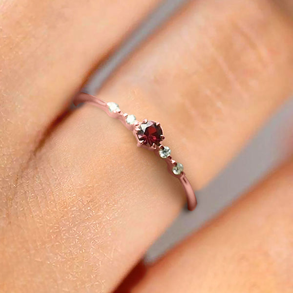 The Rosy Cupid Ring