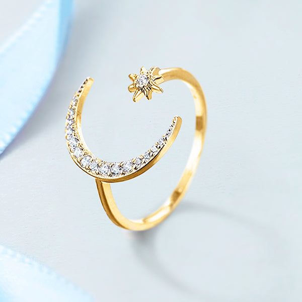 The Moon and Star Ring