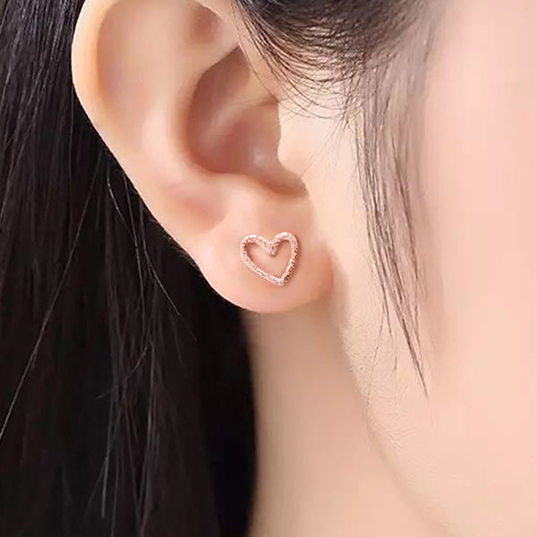 The Open Heart Earrings